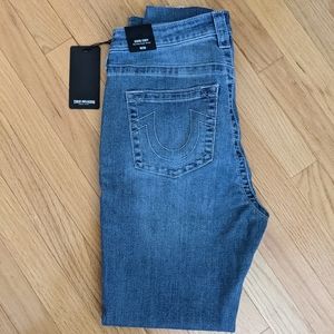 True Religion Jennie Curvy Super Skinny Mid Rise Jeans - 30 - NWT